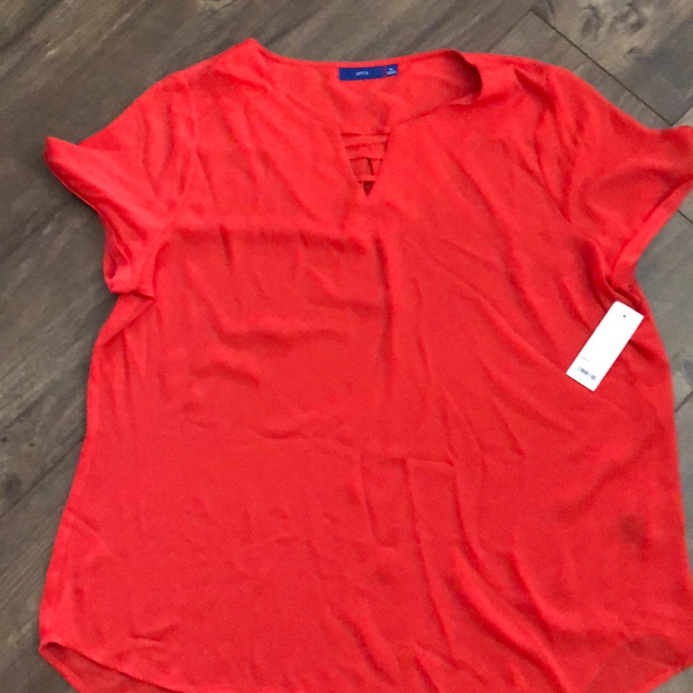 Coral shirt